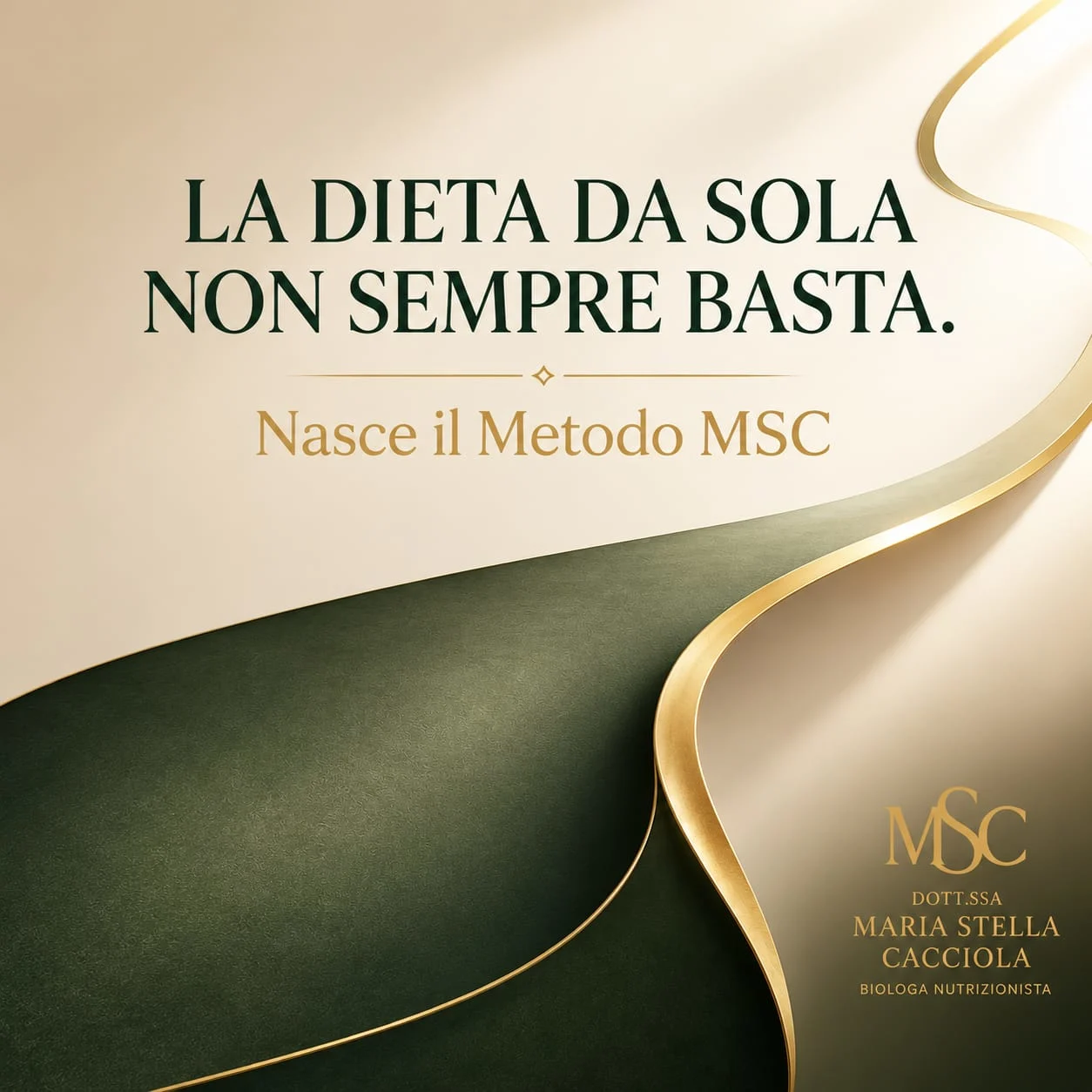 Il Metodo MSC della Dott.ssa Maria Stella Cacciola